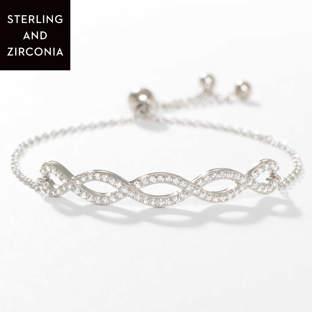 TO INFINITY BRACELET by Touchstone Crystal by Swarovski β¨β NIB